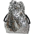 thumbnail image 1 of YOUI-GIFTS Women Glitter Handbag Crossbody Bag Sequins Drawstring Bucket Shoulder Bag, 1 of 1