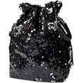 thumbnail image 1 of YOUI-GIFTS Women Glitter Handbag Crossbody Bag Sequins Drawstring Bucket Shoulder Bag, 1 of 2