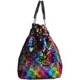 thumbnail image 1 of YOUI-GIFTS Women Glitter Handbag Crossbody Bag Sequins Drawstring Bucket Shoulder Bag, 1 of 6
