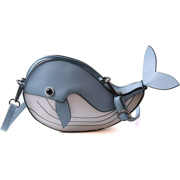 YOUI-GIFTS Women Whale Purse Animal Bags Chic Clutch Bags Cute Crossbody Shoulder Bags For Girls