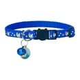 thumbnail image 1 of YOUMAI Adjustable Breakaway Cat Collar With Star Charm Reflective Safe Escape Release Nylon Strap For Small Medium Cats Kitten Collars Stylish Comfort Pet Safety, 1 of 4