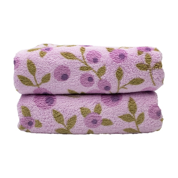 YOUMAI Coral Fleece Printed Towel Ultra Soft Quick Drying Lightweight Bath Towel Skin Friendly Absorbent For Beach Spa Gym Travel Home Use Decorative Set