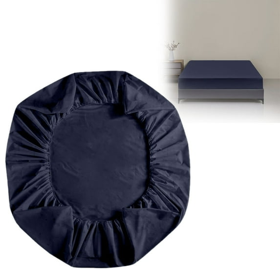 YOUMAI Solid Color Mattress Protector Breathable Bed Mattress Cover With Soft Brushed Fabric & TPU Membrane