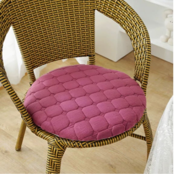 YOUMAI Upgraded Round Chair Cushions For Dining Chairs Kitchen Chair Cushions With Non Backing Seat Cushions For Kitchen Chairs Indoor Chair With Ties Stools Seat