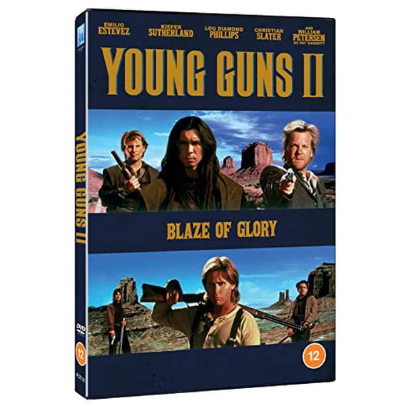 YOUNG GUNS II (DVD) Jack Kehoe James Coburn William L. Petersen Alan Ruck Balthazar Getty