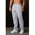 thumbnail image 1 of YOUNGLA Men's Baggy Sweatpants Lightweight Lounge Bottom Athletic Workout Pants with Pockets, 1 of 7