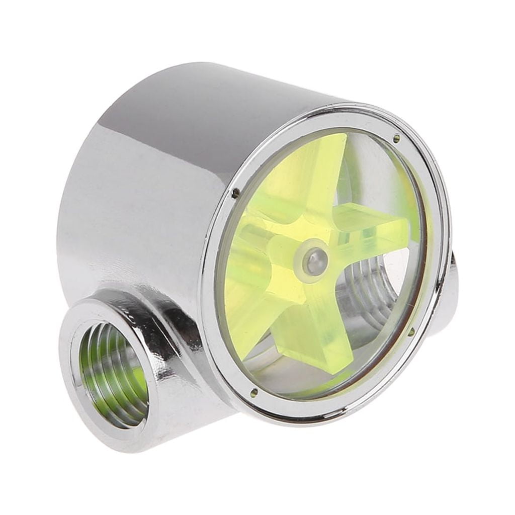 YOUNGNA 2 Ways PC Water Cooling Flow Indicator G1/4 Thread Cooling
