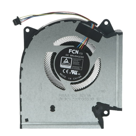 WINDLAND Laptop CPU GPU Radiator for DC 12V 1A 4 pin 4-wires for ROG Strix 2021 Scar 15