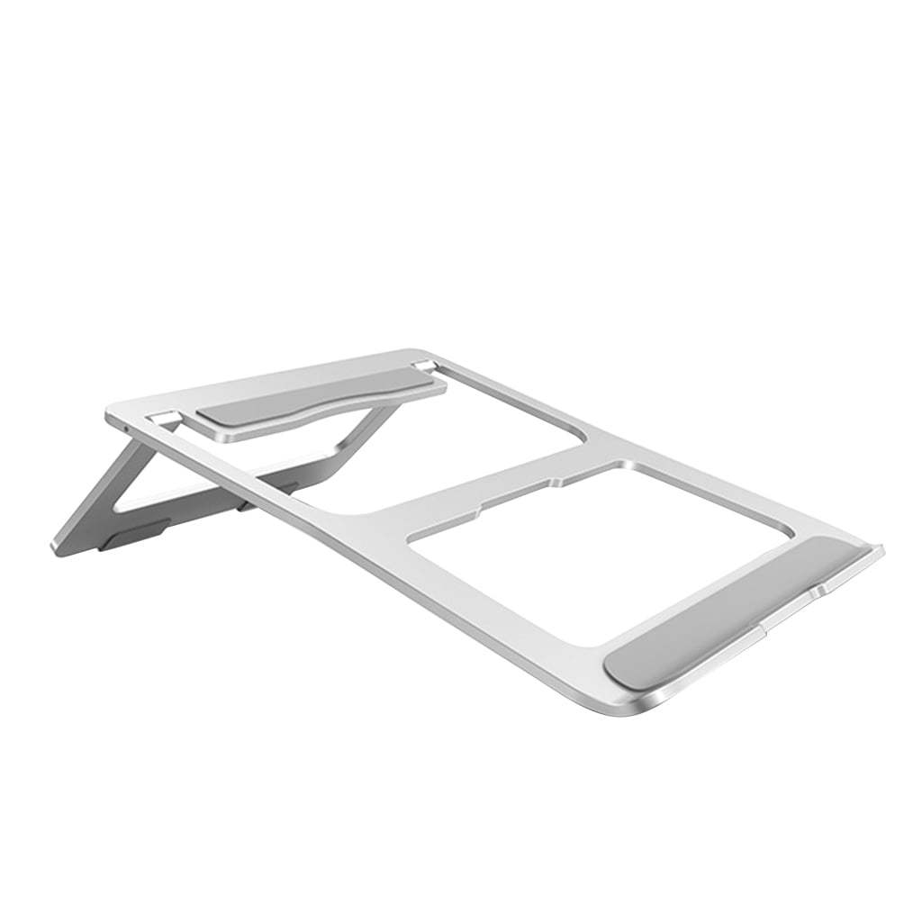 WINDLAND Ergonomic Angel Adjustable Computer Stand Lightweight Aluminum Laptop Holder for w/Heat-Vent to Elevate Laptop 12-15.6"