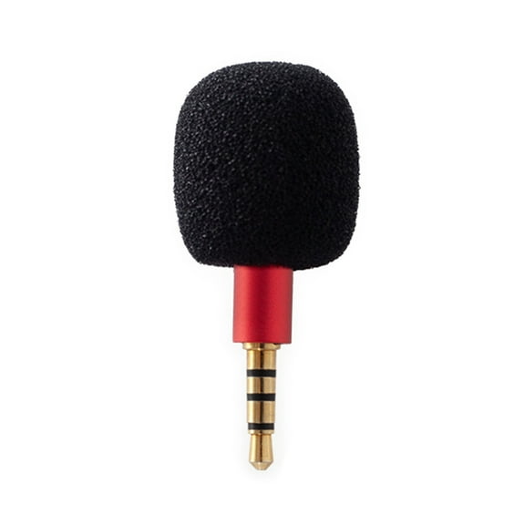 WINDLAND Portable Small Microphone Plugin Omnidirectional Condenser Mini Metal Mic
