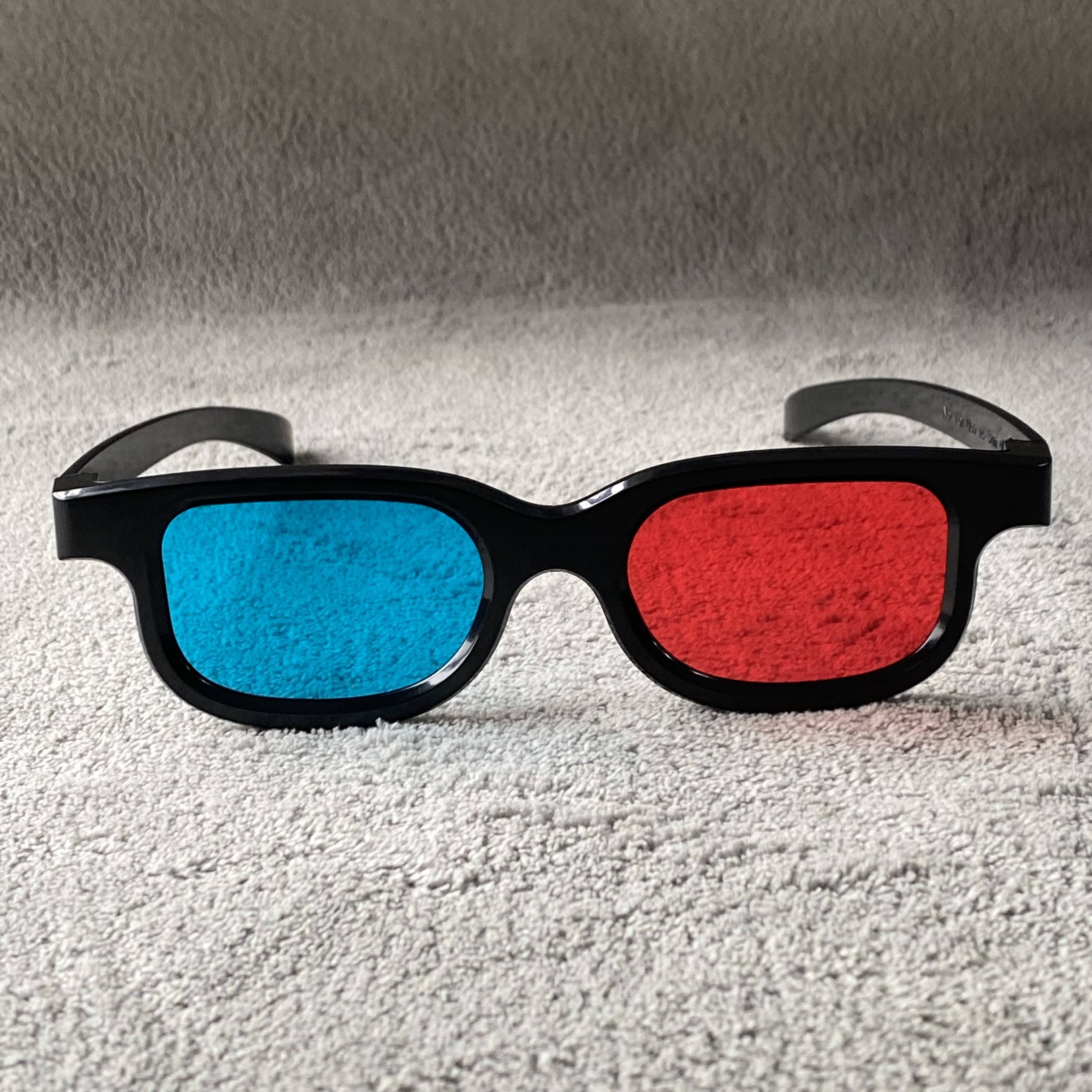 YOUNGOOD 3D spectacles3D Movie Game Glasses 3D Red Blue Glasses 3D Style Glasses for 3D Movies