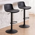 thumbnail image 1 of YOUNIKE Bar Stools Set of 2 Adjustable Swivel Bar Chairs Counter Stools, 1 of 9