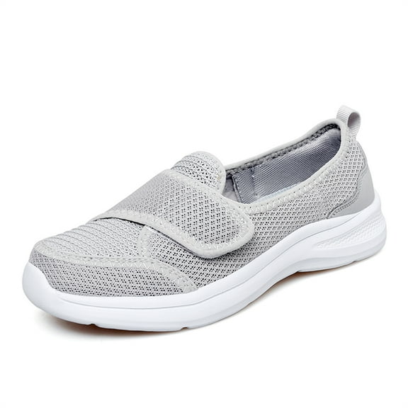 YOURDIART Wide Width Mary Jane Shoes Women's Casual Walking Runing Sneakers Flat Shoes