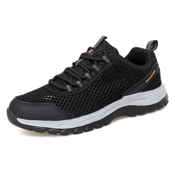YOURDIARY Bolt Mens Womens Mesh Sneakers Lightweight Tennis Shoes Casual Trainers Hiking Shoes