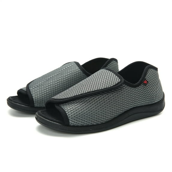 YOURDIARY Diabetic Sandals for Men Women Wide Width with Arch Support, Adjustable Dual Straps Wide Sandals