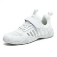 thumbnail image 1 of YOURDIARY Girls White Cheerleading Shoes Youth Dance Shoes Girls Athletic Training Breathable Dancing Lightweight Sneakers, 1 of 9