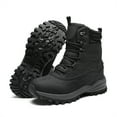 thumbnail image 1 of YOURDIARY Men's Insulated Waterproof Hiking Winter Snow Boots, 1 of 9