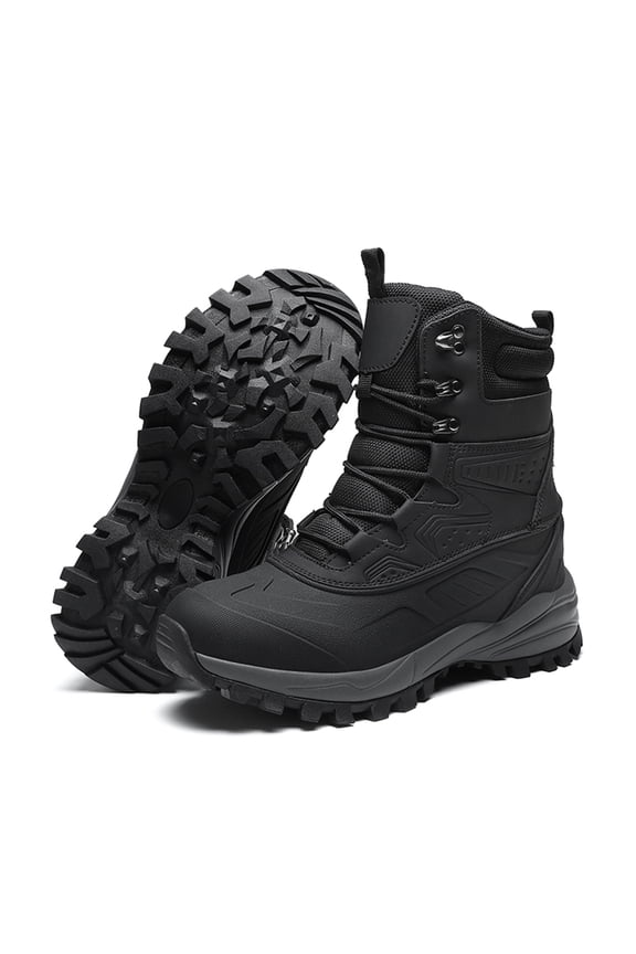 Men's Insulated Waterproof Hiking Winter Snow Boots