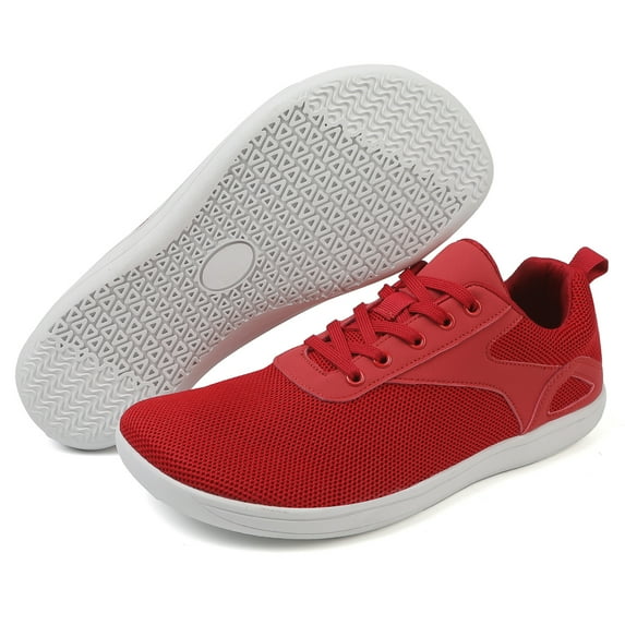 YOURDIARY Men's Womens Wide Width Barefoot Shoes Unisex Outdoor Running Minimalist Walking Shoes Lightweight Sneakers