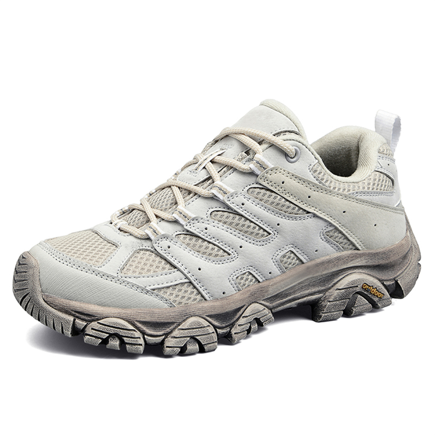 YOURDIARY Mens Gym Shoes Thick Sole Lace-Up Hiking Shoes Sports Running Sneakers