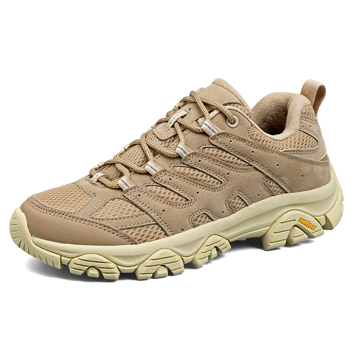 YOURDIARY Mens Gym Shoes Thick Sole Lace-Up Hiking Shoes Sports Running Sneakers