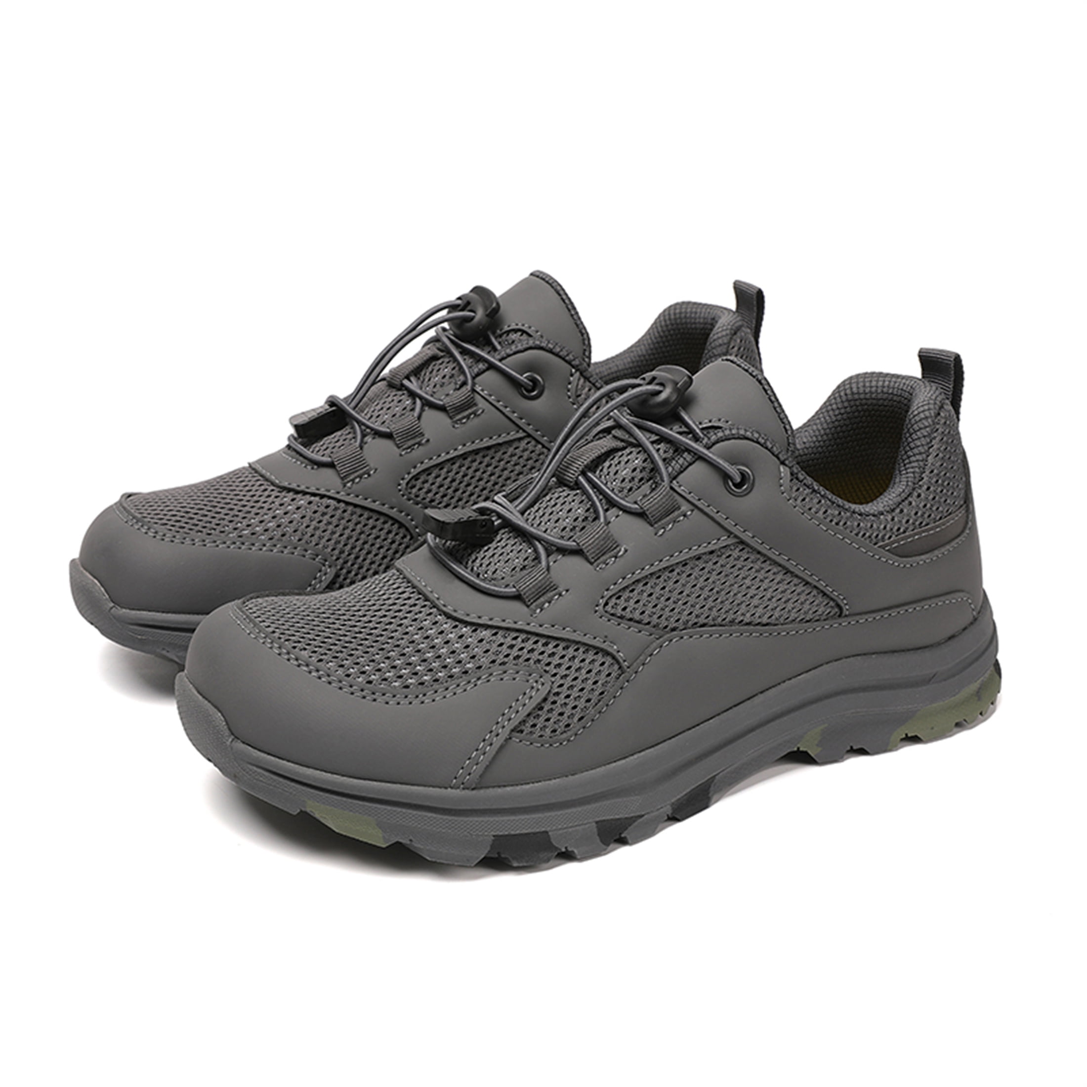 YOURDIARY Mens Lightweight Hiking Shoes Breathable Non-Slip Outdoor Trekking Shoes