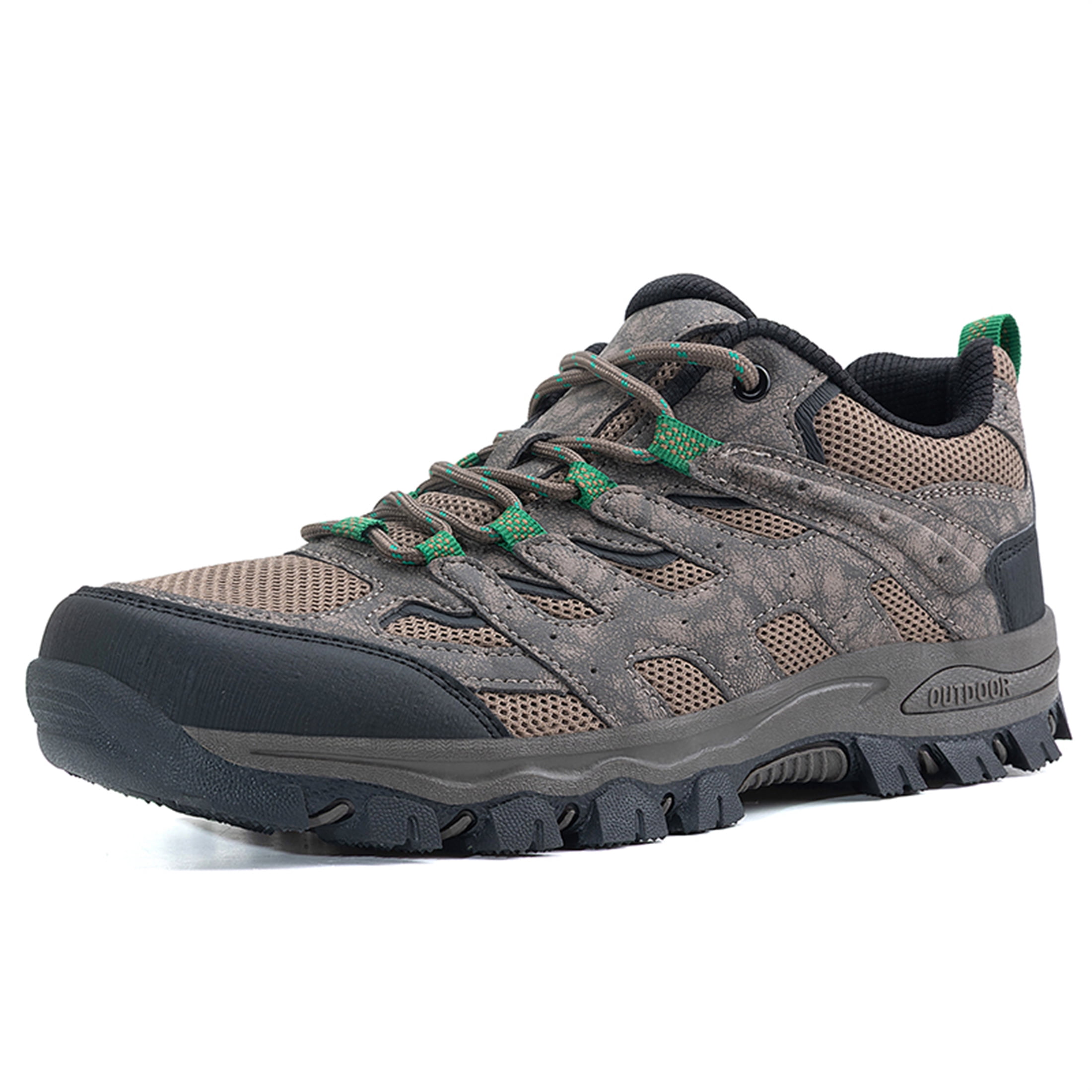 YOURDIARY Mens Outdoor Hiking Shoes Breathable Sneakers for Trail Walking Camping Work