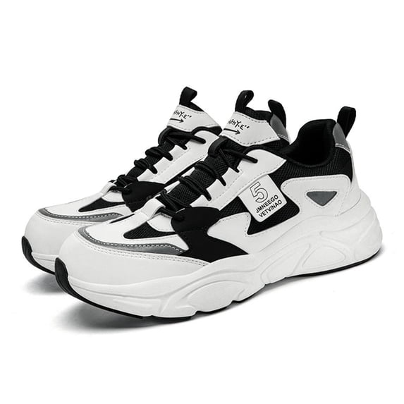 YOURDIARY Steel Toe Work Shoes for Women Safety Shoes Work Lace-Up Sneakers