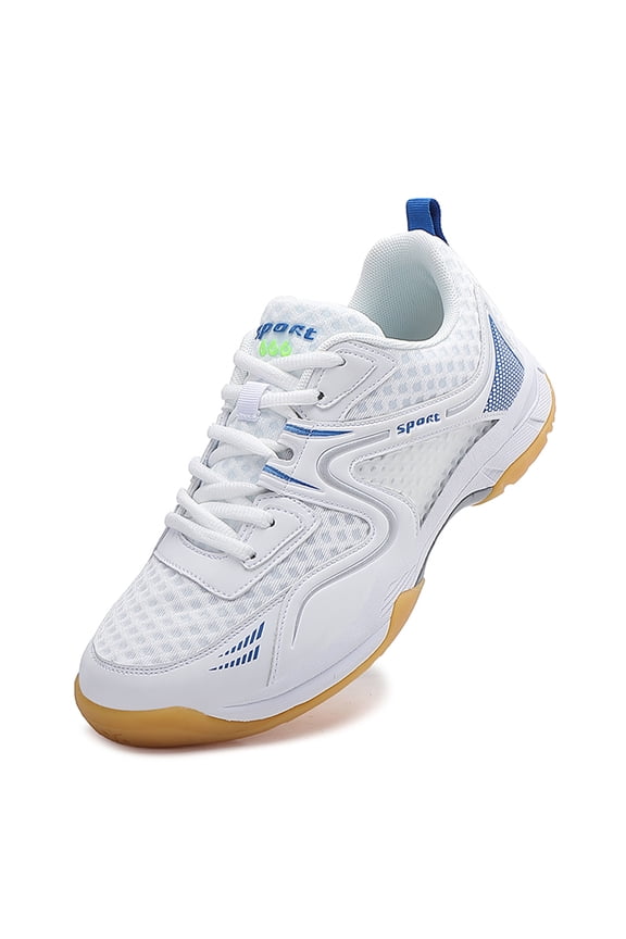 Unisex Badminton Shoes Mens Womens Durable Lightweight All-Court Sport Shoes