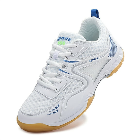 YOURDIARY Unisex Badminton Shoes Mens Womens Durable Lightweight All-Court Sport Shoes