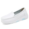thumbnail image 1 of YOURDIARY Women Nurse Shoes Cotton Lined Boat Shoe Slip On Loafers Ladies Comfort Moccasin, 1 of 5