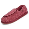 thumbnail image 1 of YOURDIARY Women's Adjustable Diabetic Slippers Memory Foam Arthritis Edema House Shoes, 1 of 5