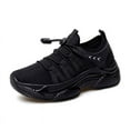 thumbnail image 1 of YOURDIARY Women's Lace Up Chunky Sole Casual Sneakers Comfort Fit Running Shoes, 1 of 5