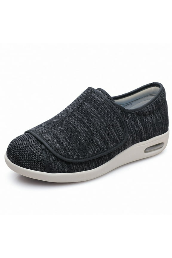 Women's Men's Wide Width Shoes with Adjustable Closure Lightweight for Diabetic Edema Plantar Fasciitis Bunions Arthritis Swollen Feet