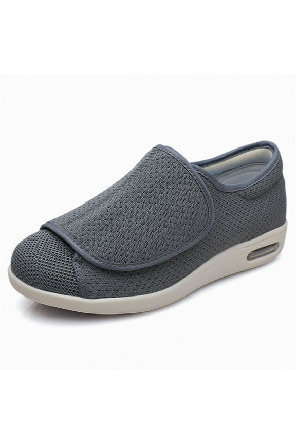 Women's Men's Wide Width Shoes with Adjustable Closure Lightweight for Diabetic Edema Plantar Fasciitis Bunions Arthritis Swollen Feet