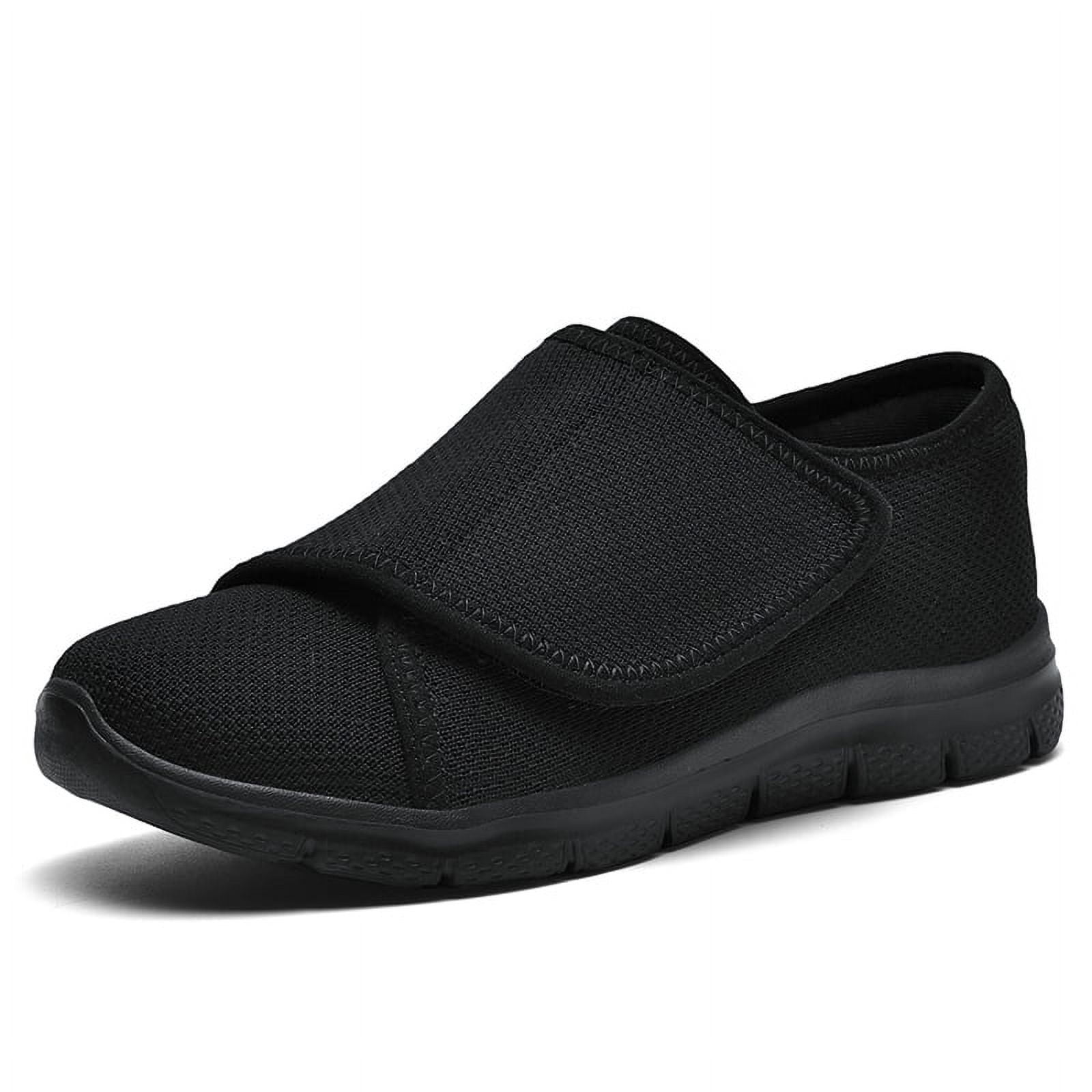 Women's Tennis Shoes Walking Shoes Adjustable Closure Breathable Lightweight Wide Width Diabetic Shoes