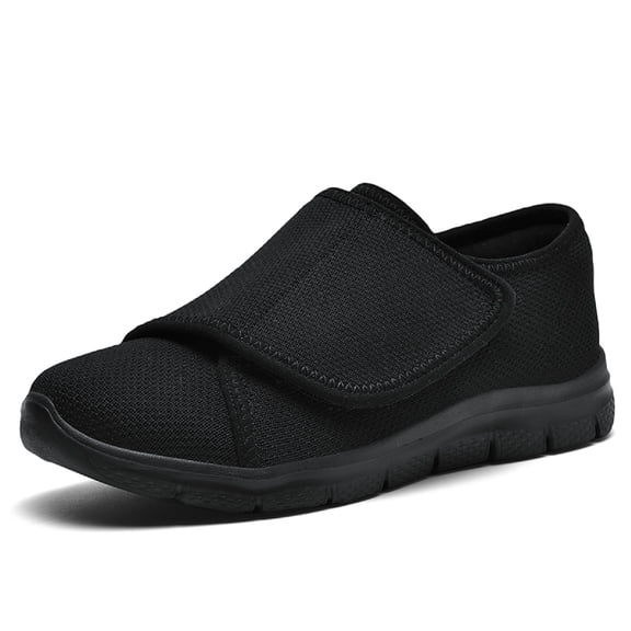 YOURDIARY Women's Walking Shoes Adjustable Closure Breathable Lightweight Wide Width Casual Shoes