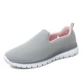thumbnail image 1 of YOURDIARY Women's Walking Shoes Slip on Fashion Sneaker with Support Flats, 1 of 9