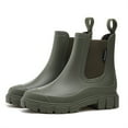 thumbnail image 1 of YOURDIARY Women’s Waterproof Chelsea Boots Slip-On Rain Ankle Boots, 1 of 8