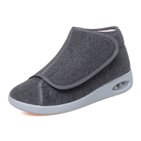 YOURDIARY Womens High-Top Warm Casual Walking Shoes Cotton Shoes Hook & Loop