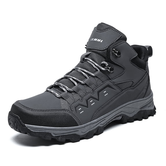 YOURDIARY Womens Mens Ankle-High Waterproof Hiking Boots Outdoor Lightweight Hiking Shoes Trekking Trails