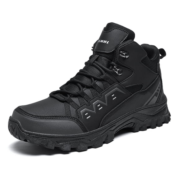 YOURDIARY Womens Mens Ankle-High Waterproof Hiking Boots Outdoor Lightweight Hiking Shoes Trekking Trails