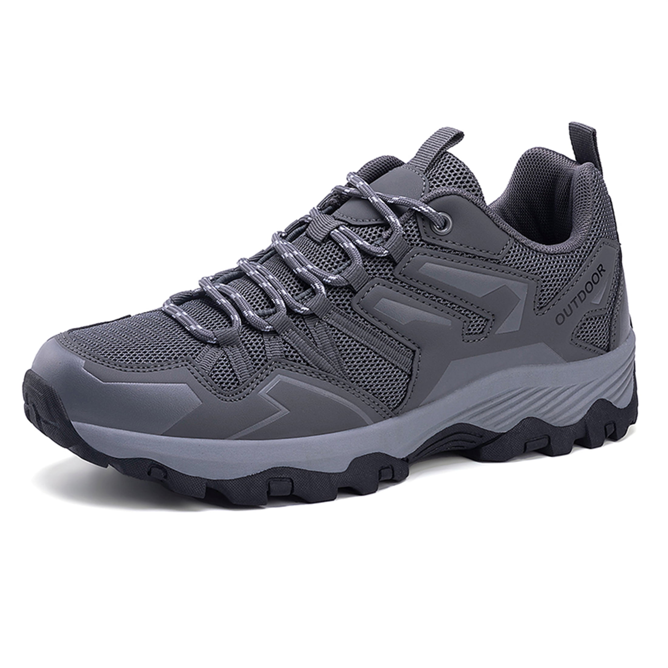 YOURDIARY Womens Mens Hiking Shoes Comfortable Breathable Anti-Slip Outdoor Hike Trekking Trails Shoe