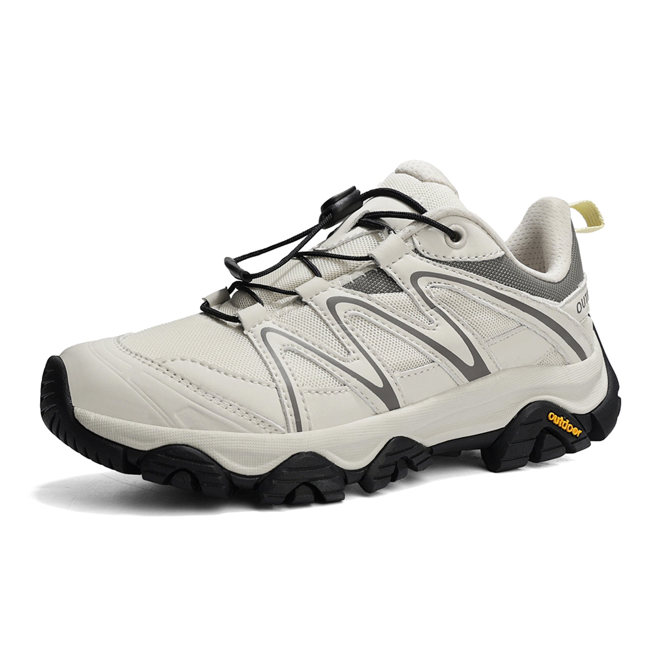 YOURDIARY Womens Mens Hiking Shoes Comfortable Breathable Anti-Slip Outdoor Walking Sneakers