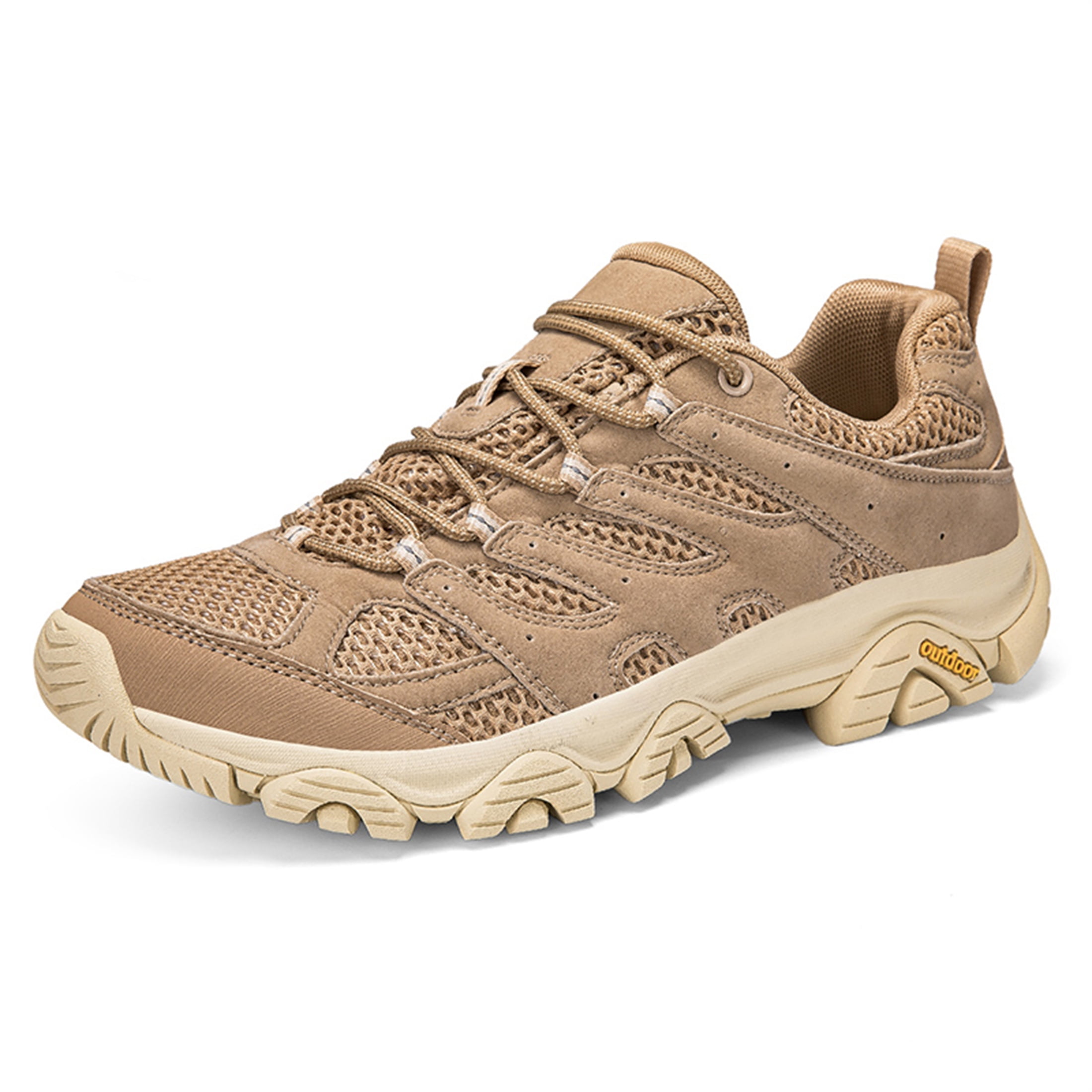 YOURDIARY Womens Mens Low Top Hiking Shoes Lightweight Breathable Mesh Walking Sneakers Trekking Trails Outdoor Shoes