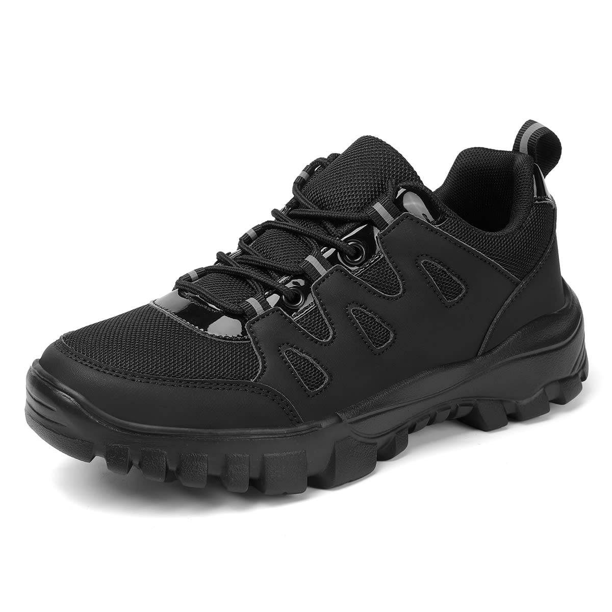 YOURDIARY Womens Outdoor Hiking Shoes, Breathable Non-Slip Chunky Sole Trekking Sneakers, Casual Walking Shoes for Hiking, Camping, Daily Wear