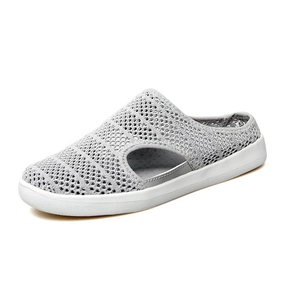 YOURDIARY Womens Slip on Walking Shoes Sneakers Mesh Breathable Fit Comfort Flat Loafers