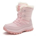 thumbnail image 1 of YOURDIARY Womens Snow Boots Waterproof Anti-Slip Warm Winter Boots Outdoor Casual Mid-Calf Boots, 1 of 9