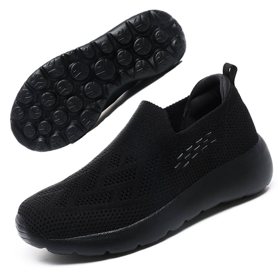 YOURDIARY Womens Walking Shoes Slip on Comfortable Sneakers for women with Arch Support