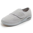 thumbnail image 1 of YOURDIARY Womens Wide Width Shoes Adjustable Strap Sneakers for Elderly Diabetic Plantar Fasciitis Swollen Feet, 1 of 5